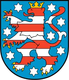 Blason du Landgraviat de Thuringe