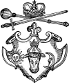 Écu d'armes de la Moldavie. 1646