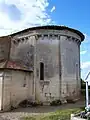Le chevet, vue sud-est