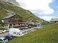 Le col vu depuis le sud.