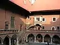 La cour intérieure du Collegium Maius