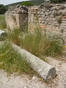 Colonne effondrée