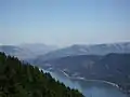 Vue est en direction de The Dalles, prise de Mountain Dog (en)