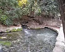 Vue d'un cours d'eau.