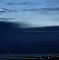 Au-dessus de l'Islande le 9 janvier.