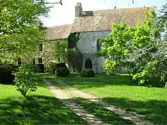 Chapelle Notre-Dame du Temple de la commanderie de Chanu - (XIIe&nbsp;siècle). Ancien Logis du Commandeur attenant (XVe&nbsp;siècle) - Eure.