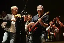 Pierre Sangra et Jean-Pierre Riou.