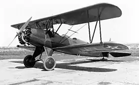 Vue de l'avion.