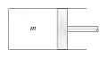 Un piston est un système fermé. Son enceinte ne laisse ni entrer ni sortir la matière. Par contre elle est déformable et laisse passer la chaleur.