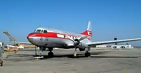 Convair 240 du Planes of Fame Museum aux couleurs de la Western Air Lines