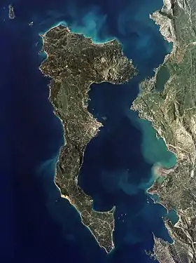 Île de Corfou.