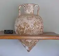 Amphore à huile de Corinthe, IVe siècle av. J.-C. Château Saint-Pierre, Bodrum.