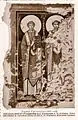 Le pape Saint Corneille et le martyr Cyprien dans les catacombes de Saint-Calixte.