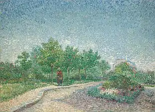 Allée du parc Voyer d'Argenson.