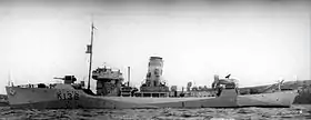 La corvette NCSM&nbsp;Shawinigan.