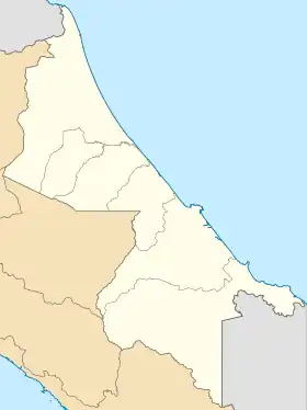 Voir sur la carte administrative de Limón