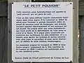 Panneau d'information