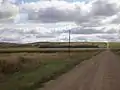 Pointe nord du Coteau des Prairies, vue depuis la 139e avenue SE près de Havana (Dakota du Nord).