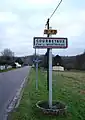 Entrée du village.