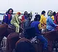 Le Courir de Mardi Gras à cheval