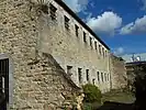 Bâtiment de hommes condamnés vue depuis la cour Sud-Ouest.