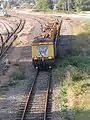 Train de travaux.