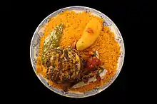 Couscous à la sardine et osbane.