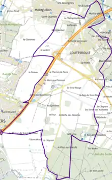 Carte topographique