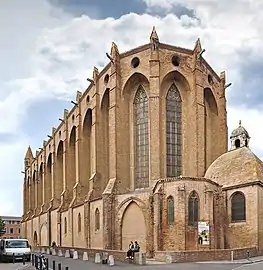 Abside des Jacobins de Toulouse (1275-1315).