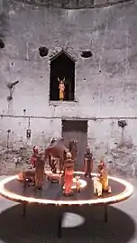 Exposition de la crèche de Commensacq en décembre 2016