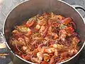 Crevettes à la Kribienne.