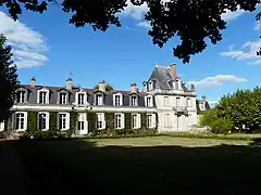 La façade sud-est XIXe siècle.