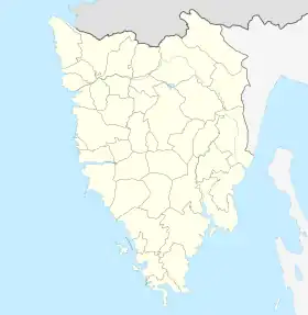 Voir sur la carte administrative du comitat d'Istrie