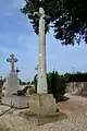 La croix du cimetière.