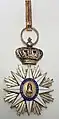 Croix de Commandeur de l'ordre noble et royal de l'Étoile du Sud