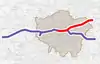 Map of the 4th phase of Crossrail 2019