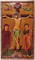 Crucifixion, XIIIe siècle.