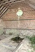 Intérieur du lavoir.