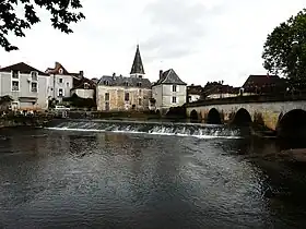 L'Auvézère à Cubjac.