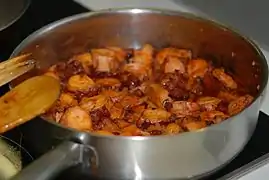 Cuisson du cari