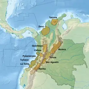 Les cultures précolombiennes de la période pré-classique.