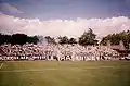 Ultras du Spezia Calcio dans les années 1980 - Stade Alberto-Picco, Curva Piscina, La Spezia.