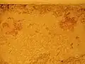 Cavité reliquaire, décor peint