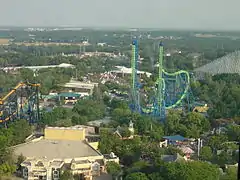 Déjà Vu à Six Flags Great America.