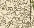 Détail du plan de Turgot (1734).[à&nbsp;vérifier]