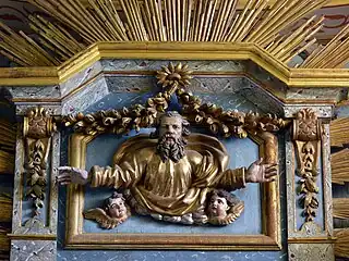 Détail du retable