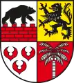 Le blason d'Anhalt-Bitterfeld, Saxe-Anhalt