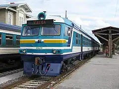 Train Edelaraudtee à Tartu (2010).