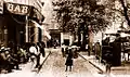 La Place de Lenche à Marseille au début du XXe&nbsp;siècle.