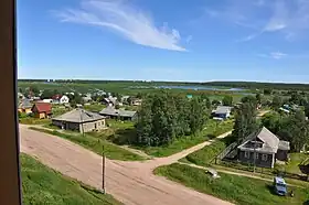 Village de Nyonoksa situé à 2 km du lieu de l’accident.